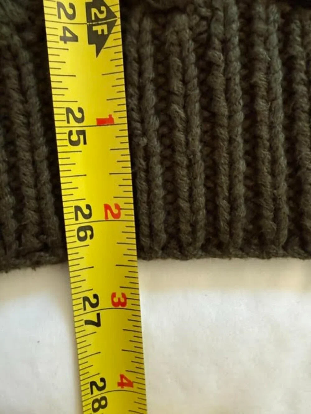 VTG 90s Polo Ralph Lauren Hand Knit Heavy Cotton Cable Turtleneck Sweater L